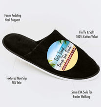 Load image into Gallery viewer, Redz Island Breeze Rum Punch Closed Toe Spa Slippers For Women And Men.
