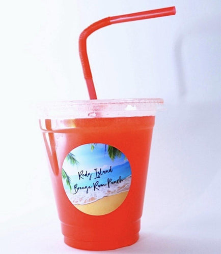 120z Cups (Only For Local Drop Offs) - Redz Island Breeze Rum Punch